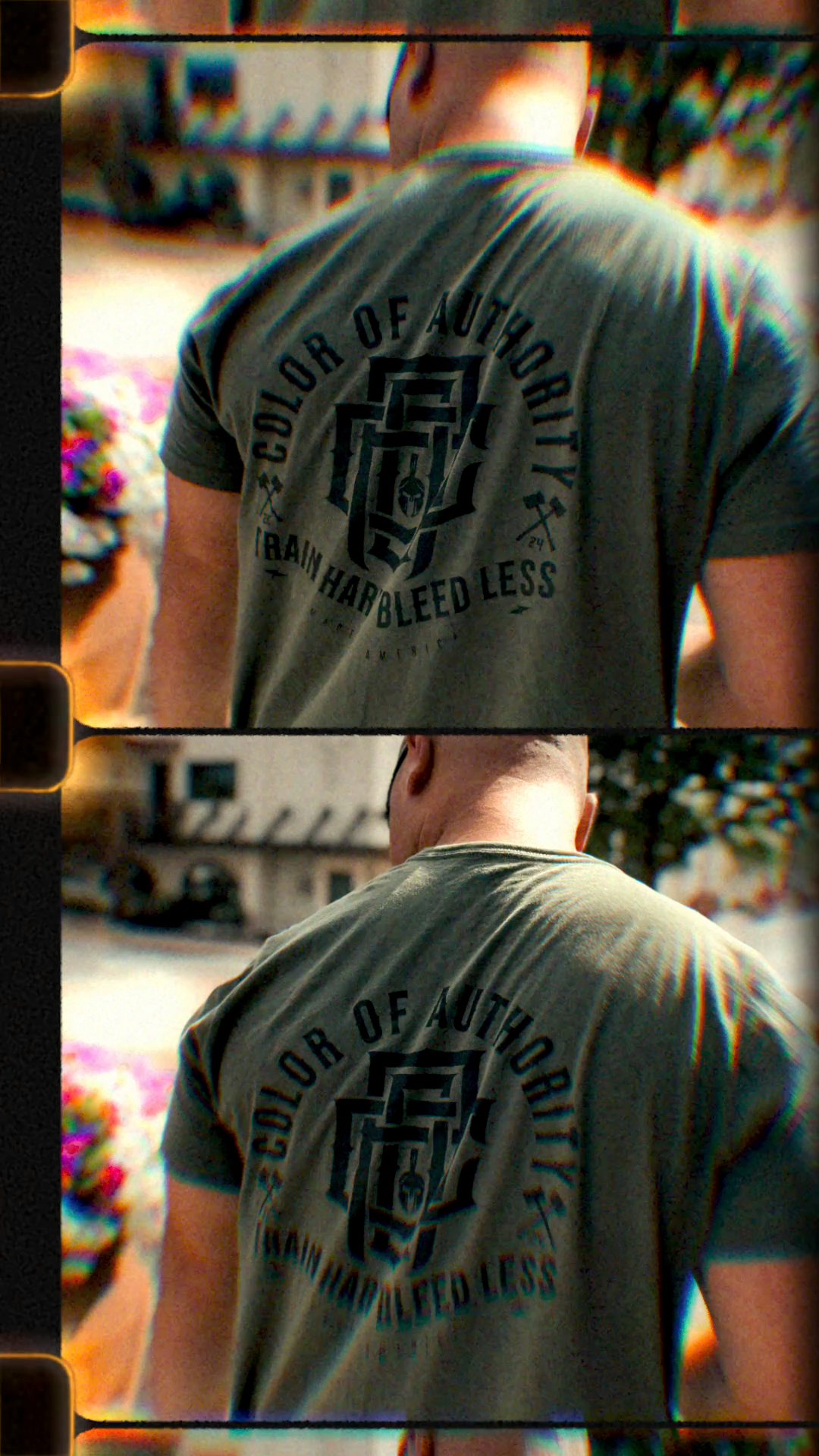 TRAIN HARD BLEED LESS (OD GREEN)
