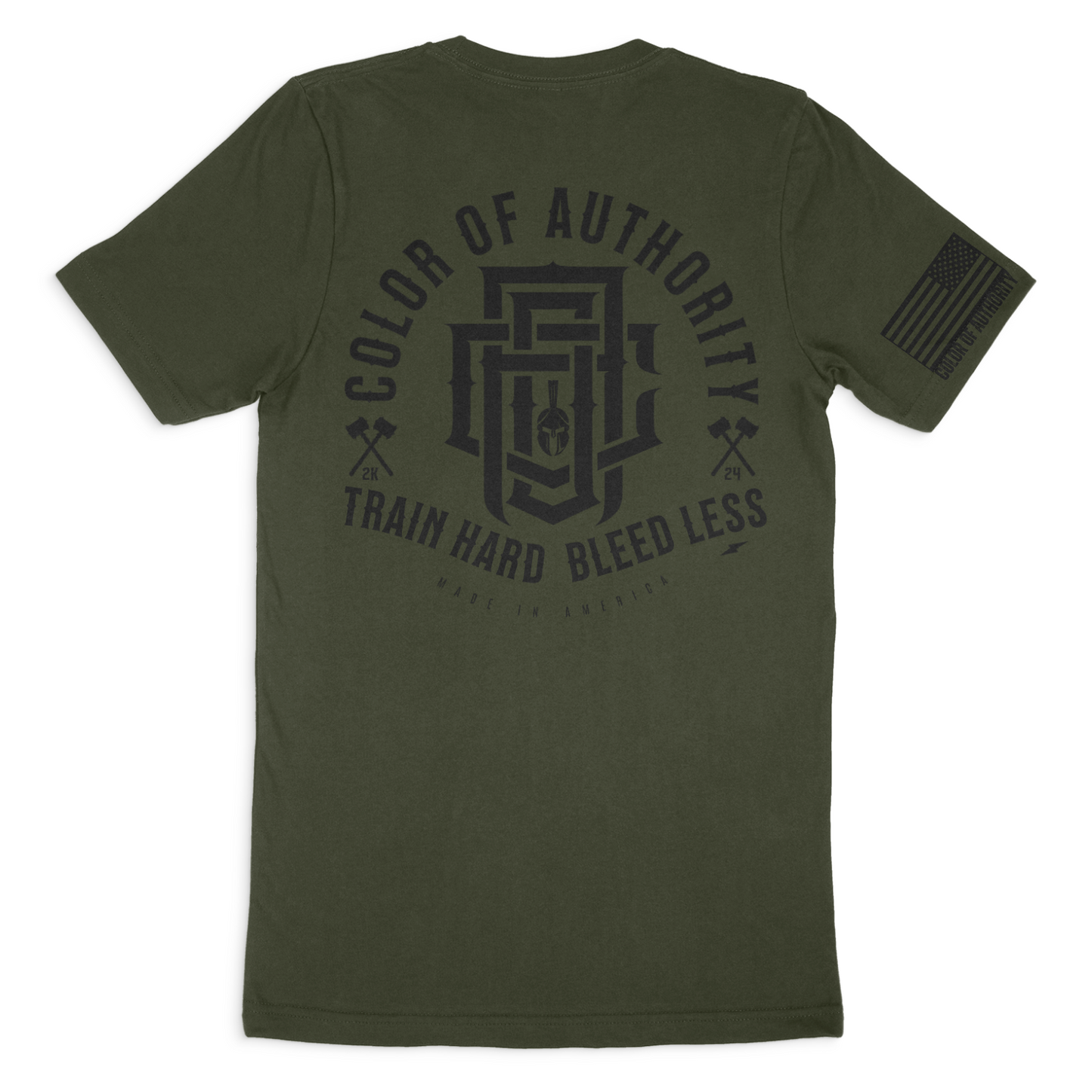 TRAIN HARD BLEED LESS (OD GREEN)