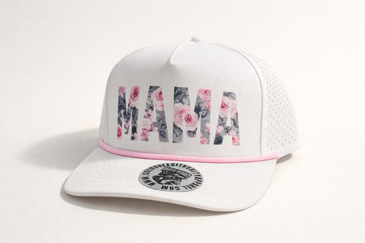 MAMA Floral Performance Rope Hat
