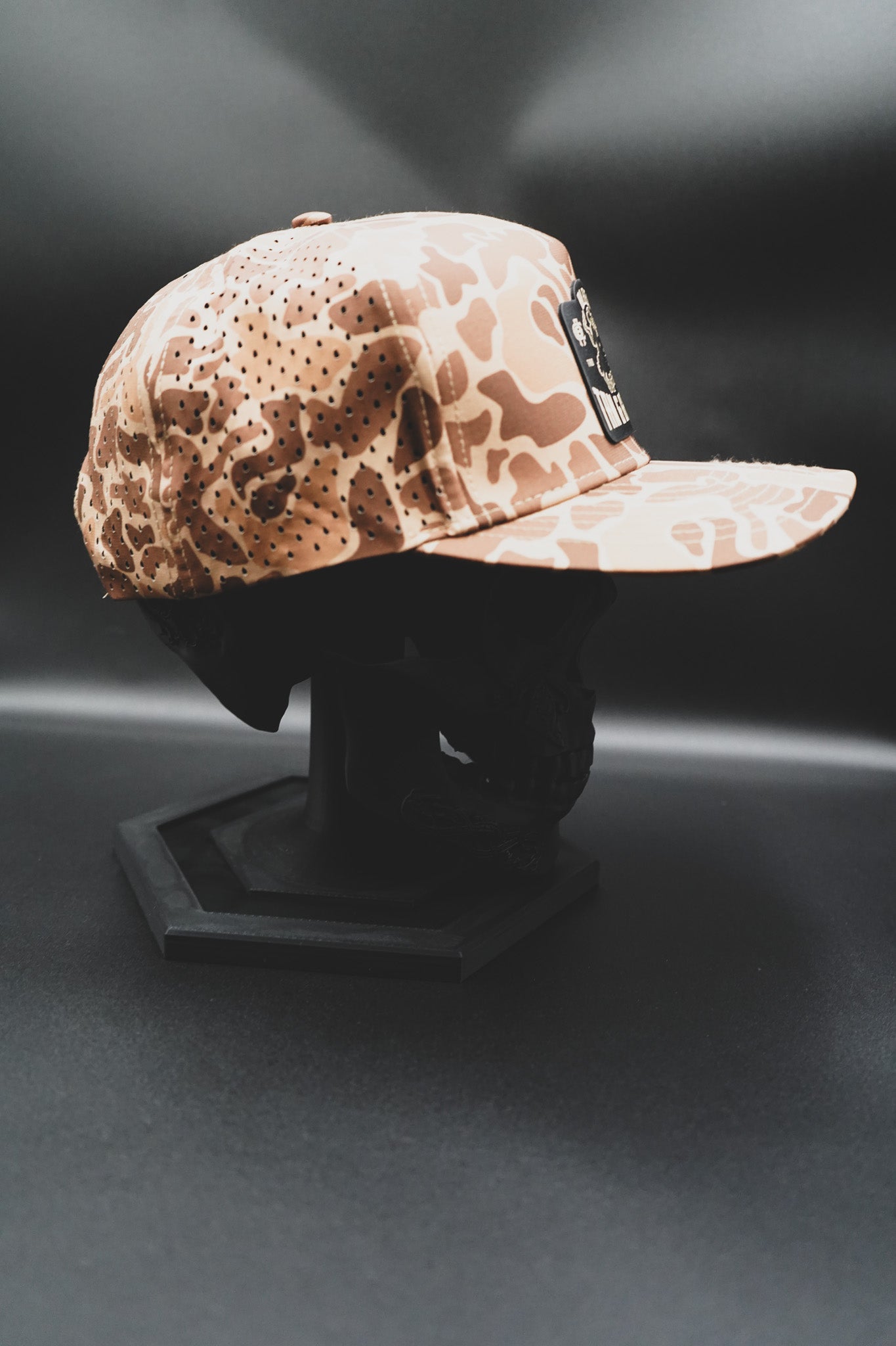 Bleed Tan and Green – Performance Snapback Hat