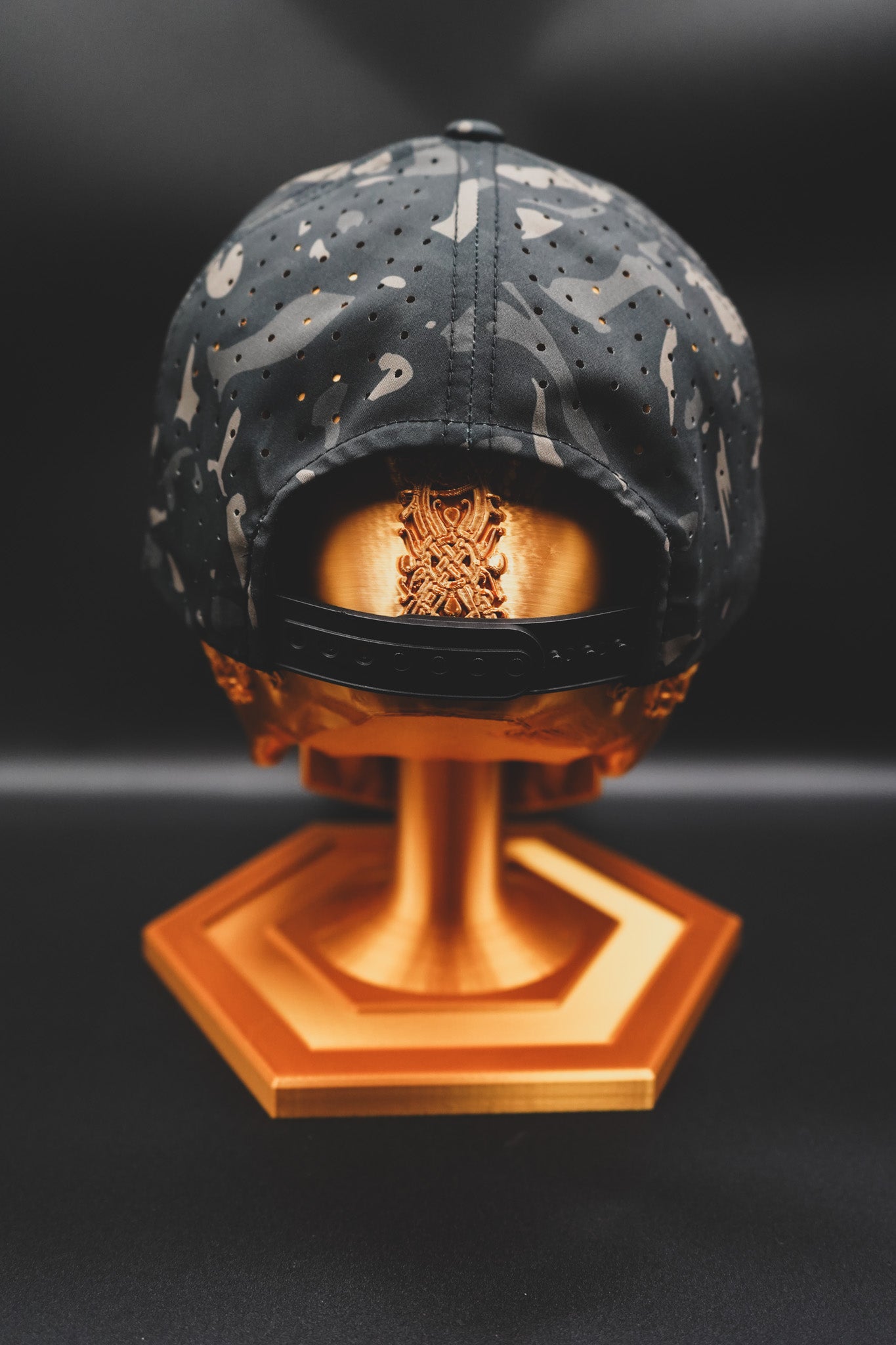 Bleed Tan and Green – Performance Snapback Hat