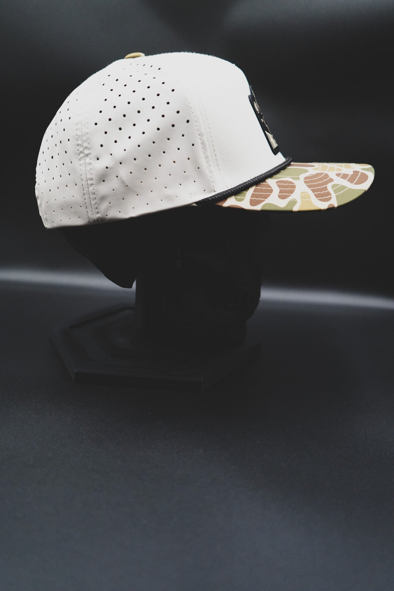 Bleed Tan and Green – Performance Snapback Hat
