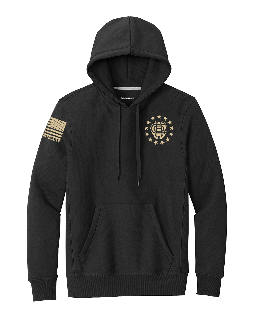 Bleed Tan & Green | Super Heavyweight Hoodie